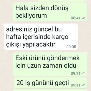 Schafer Servise Gönderilen Arızalı Ürün