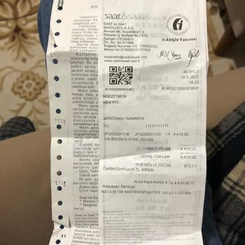 Saat & Saat Jacques Philippe Safir Cam Çizildi Ve Garanti Kapsamına Dahil Edilmedi