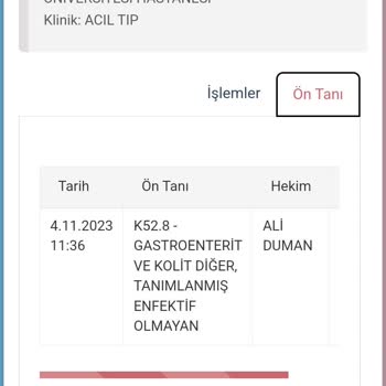 McDonald's Gıda Zehirlenmesi Sonucu Hastanelik Olduk!