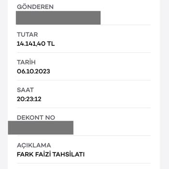 Akbank Hatalı Ötelemeli Kredi Faizi Ve Geriye Dönük Bir Faiz Daha...