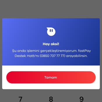 FastPay Giriş Yapma Hatası