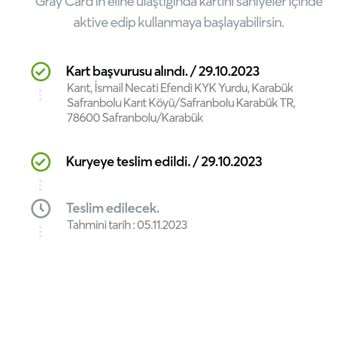 Papara Kart Anadolunet Kartımı Teslim Etmiyor