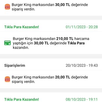 Tıkla Gelsin Uygulaması Sorunu