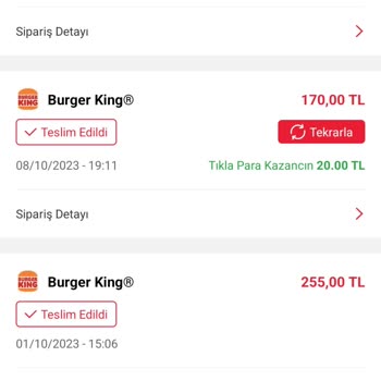 Tıkla Gelsin Uygulaması Sorunu