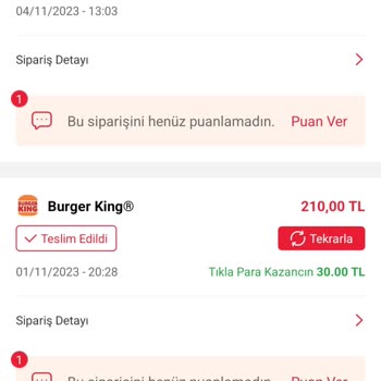 Tıkla Gelsin Uygulaması Sorunu