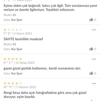Trendyol Ve Karspor Sahte Ayakkabı Gönderdi. Düşük Fatura Kesti.