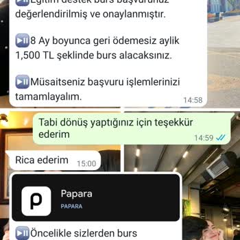 Anadolu Vakfı Burs Hakkında Şikayetçiyim