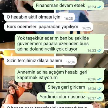 Anadolu Vakfı Burs Hakkında Şikayetçiyim Hesap Kapatmak İstiyorum