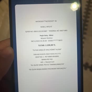 Microsoft Benden Habersiz Para Çekti