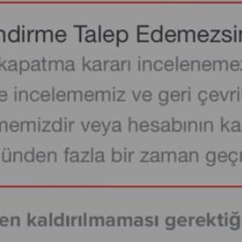 Instagram Hesap Kapatıldı!