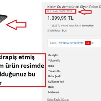 Koçtaş Online Mağazası Pişmanlıktır ( İade Almıyor Çözüm Sunmuyor )