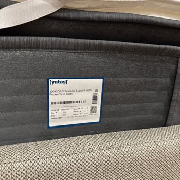 Yataş Mağazasında Deneyerek Aldığım Yatak 5 Kat Daha Sert Geldi