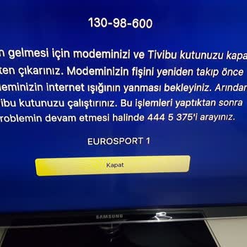 Türk Telekom'da İnternet Kopması Ve Tivibu İzleyememek