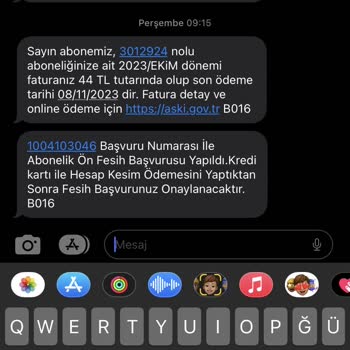 ASKİ Tarafından Kapatılmayan Abonelik