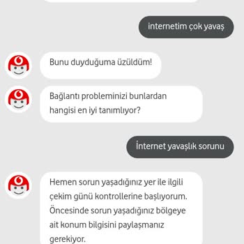 Vodafone İnternet Bağlantı Yavaşlığı