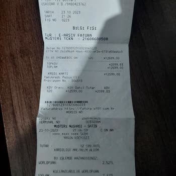 A101 Onvo TV İade Almıyor