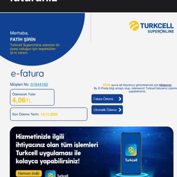 Superonline 2 Sene Sonra Tekrar Fatura Gönderiyor