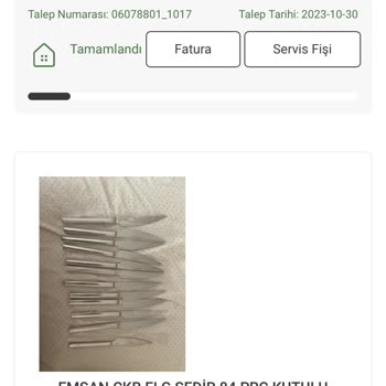 Emsan Mutfak Çkb Parçalarım Ortada Yok