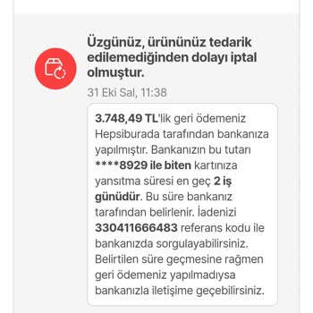 Hepsiburada Stokta Ürün Yok Aldatmacası