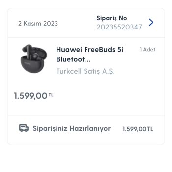 Turkcell Pasaj Siparişim 4 Gün Geçti Gönderilmedi.