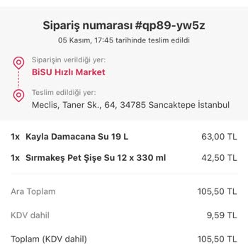 Yemeksepeti Siparişimin Benden Habersiz 8 Saat Süre Sonunda İptal Edilmesi