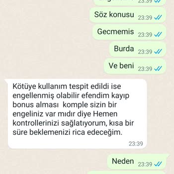Rolletto Kayıp Bonus Verilmedi