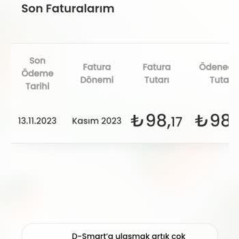 D-Smart İnternet Aboneliği İptal Edememe