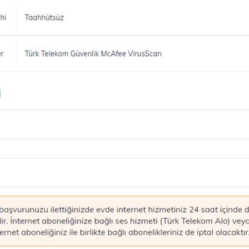 TTNET Cayma Bedeli