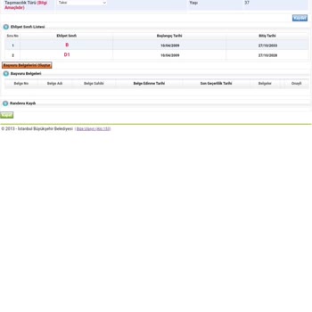İBB - İstanbul Büyükşehir Belediyesi Adli Sicil Kaydı Alınamadı Hatası