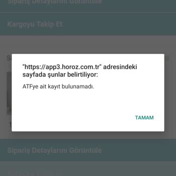A101 Onlinedan Aldığım Dolap Kargoda Kaldı.