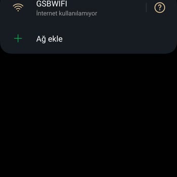 Yıl Olmuş 2023 Bakanlık Bir İnterneti Bile Yapamıyor Gsb Wi-Fi