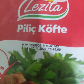 Lezita S. T. T Tarihi Öncesi Bozulan Ürün