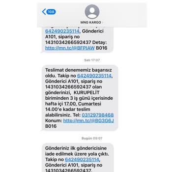MNG Kargo İle Yaşadığım Teslimat Sorunu