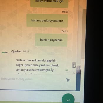 Tipobet Paramı Vermediler Ve Tehdit Edildim