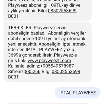 Playweez Haksız, Bana Sormadan Faturama