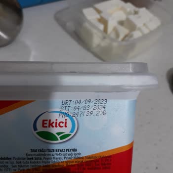 Ekici Peynir Kutusu Açılmadan Şişti