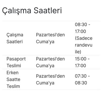 VFS Global VFS Beyoğlu Fransa Pasaport Erken Alma Saatlerinde Hata