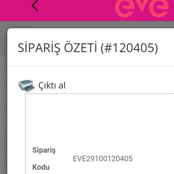 Eve Siparişimi Göndermiyor