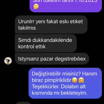 Tamet Kasap Ve Köfte Salonu Kasabım-Tamet Firması Don Kullanım Tarihi Geçen Ürün