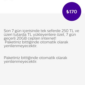 Türk Telekom Tl Yüklemesine Taahhüt Edilen İnternetin Tanımlanmaması