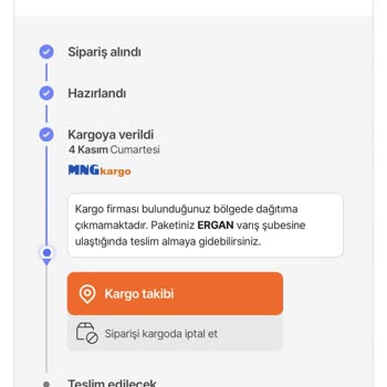 MNG Kargo Kargomu Dağıtıma Çıkarmıyor
