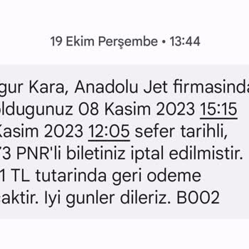Obilet Bilet İadesini Yapmıyor