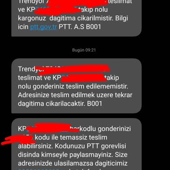 PTT Kargonun Adrese Gelmeyip Ürün Teslim Edilememiştir Demesi