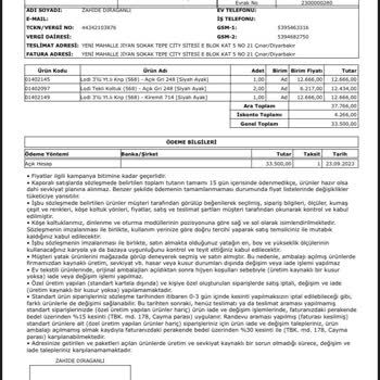 Divanev Koltuk Takımı Mağduriyeti