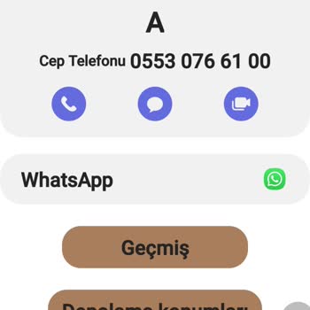 Samsung Telefon Rehberdeki Kişileri Düzeltme Sorunu