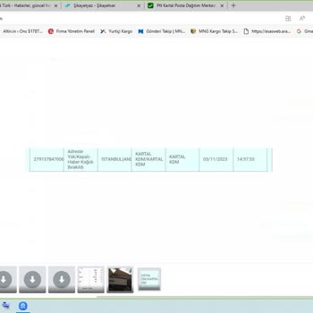 PTT Kargo Kargo Teslim Durumu