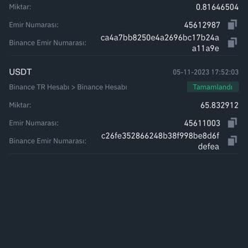 Binance TR İle Binance Global Para Transferi