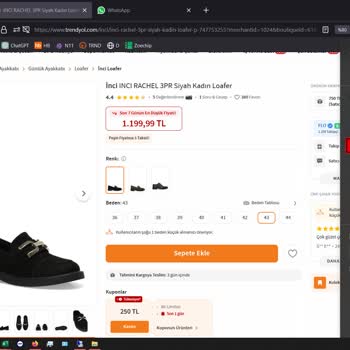 FLO Ayakkabı FLO Satışta Var Olan Ürünü Tedarik Yok Deyip Değişim Yapmıyor.
