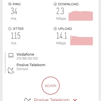 Vodafone Net Fiber İnternet Problemi