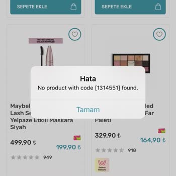 Hata Veriyor Watsons Ne Yapmam Lazım